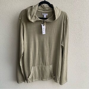 The Rail Henley Hoodie NWT XL